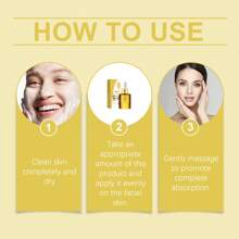 30ml 面部护理精油，温和保湿，补水，紧致护肤精华 - 混合植物(黃色) - 查看 6