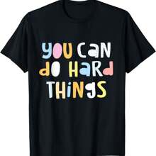 Test Day Teacher Shirt You Can Do Hard Things Women Kids T-Shirt