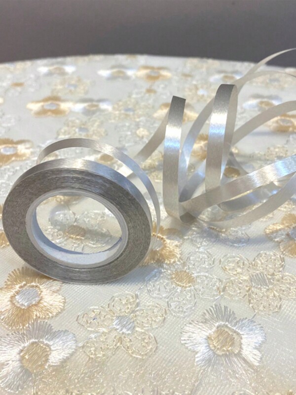 5rolls Metallic Balloon Decorative Ribbon, 10m Gold Balloon Tying Ribbon For Party, Back To School Valentine Day