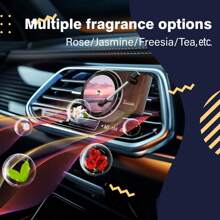 带图片的定制空气清新剂、个性化汽车空气清新剂、双面定制汽车空气清新剂、汽车出风口装饰、定制汽车配件空气清新剂礼物生日毕业、多功能、耐用、装饰性、可重复使用、精致、时尚、高品质、色彩鲜艳、现代、定制、个性化、独特、家居清新 - 彩色 - 查看 3