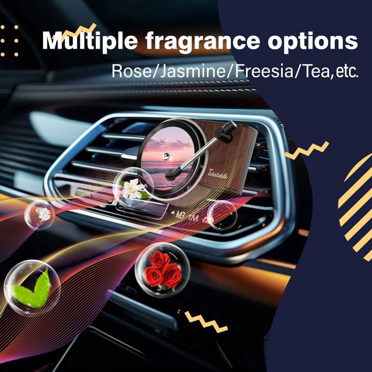 Aromatizantes Personalizados com Imagem, Aromatizador de Carro Personalizado, Aromatizador de Carro Personalizado Dupla Face, Decorações de Saída de Ar para Carro, Acessórios de Carro Personalizados Aromatizantes Presentes de Aniversário Formatura, Multifuncional, Ornamental, Reutilizável, Requintado, Estiloso, Alta Qualidade, Colorido, Moderno, Personalizado, Único, Refrescante para Casa, Artesanato Personalizado - Multicolorido - Visão 3