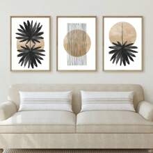 1pc Abstract Minimalist Shapes Illustration Wall Art Canvas Painting Boho Posters And Prints Modern Pictures For Living Room Decor No Frame