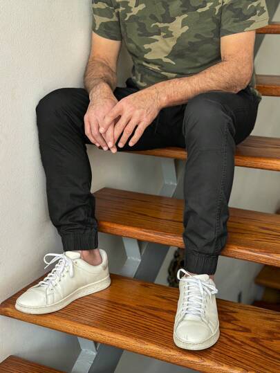  Pantalones Joggers THAT'S HOT, 100% Algodon para Hombre, Cómodo y Juvenil - Casual Playa Gabardina Moda Cabellero Cómodo Elegante Casual Confortable Excelente Calidad para Caballero, Moderno, Actual. El mejor regalo para Novio, Hijo, Esposo, Papa, Tio, Amigo, Aniversario, San Valentín, Dia del padre, Navidad, Cumpleaños. BHI23-4557