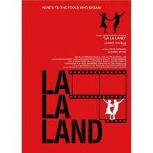 1PC Vintage La La Land Music Movie Poster Canvas Painting City Of Stars Modern Wall Art For Living Room Home Decoration No Frame