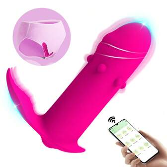 Mini Dildo Vibrator With App Remote Controlled, Clitoris Stimulator Rose Dildos Toy G Spot Vagina Massager Vibrator, Sexy Adults Sex Toys For Women Couple Flirting Sex Games