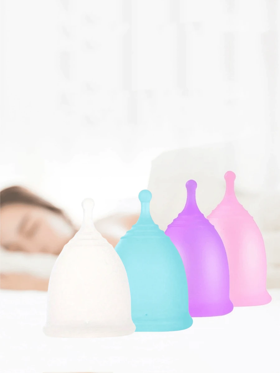 1pc Silicone Menstrual Cup, Anti-Leakage Women Period Care Cup, Reusable Alternative To Sanitary Pads