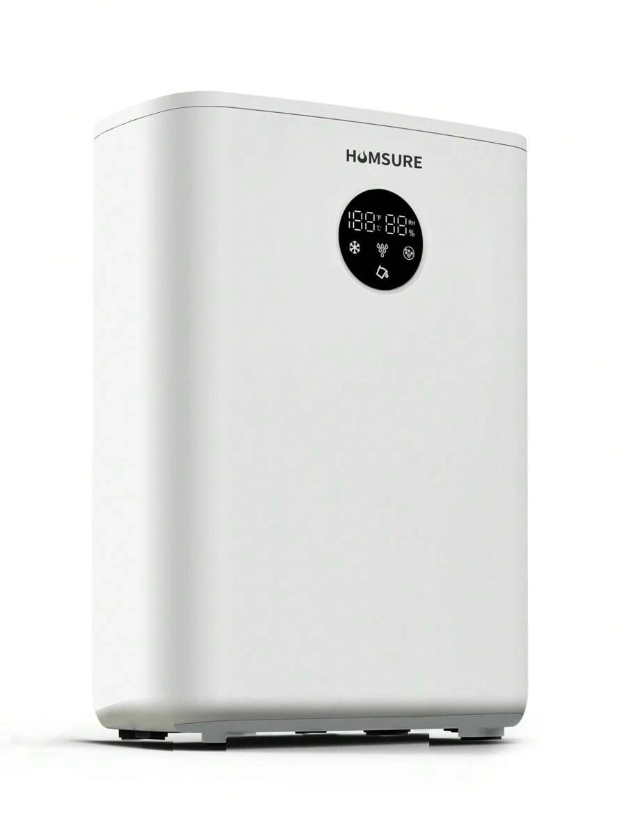 Humsure Electronic Dehumidifiers Are Suitable For Small Bedrooms, Closets, Bathrooms, And More. One Click Switch For Intelligent Dehumidification.