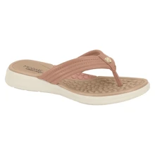 Chinelo Feminino Ortopédico Modare Esporão Palmilha Anatômica - Nude - Visão 3