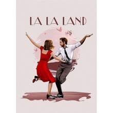 1PC Vintage La La Land Music Movie Poster Canvas Painting City Of Stars Modern Wall Art For Living Room Home Decoration No Frame