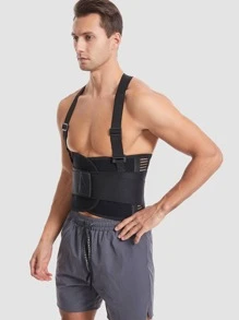 Correa para el hombro universal para hombres, con diseño cómodo y transpirable, que mejora la confianza en el Body, ligera y flexible, ideal para uso diario, oficina, deportes y ejercicio