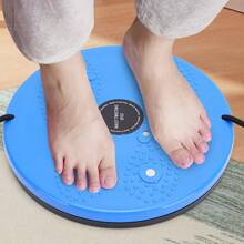 NetHong Waist Twisting Disc Body Shaping Slimming Balance Board With Rope Foot Massage - Blue - View 8