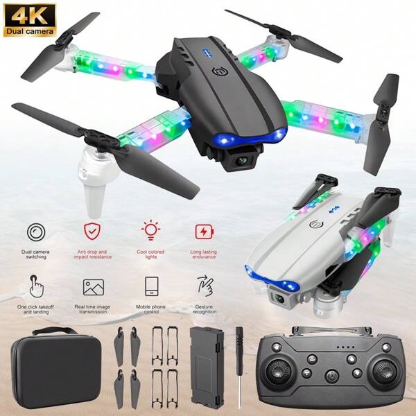 NEU 4K Drohne mit Kamera RC Faltbare FPV WiFi Drohne für Anfänger RC Quadcopter