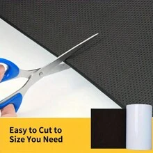 Protector autoadhesivo de pared para puerta de garaje, protector de parachoques a prueba de agua y extra grueso, protector de parachoques de espuma de 25cm x 0.5cm x 2m para uso en interiores/exteriores, ideal para proyectos de bricolaje, insonorización y sellado de puertas de automóviles, paredes y columnas - Decoración negra para habitación, decoración del hogar, decoración de pared, decoración de baño, decoración de dormitorio, decoración de habitación, decoración de la sala de estar, decoración de la casa, papel tapiz de la sala de estar, pegatinas personalizadas - Negro - Ver 6
