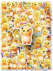 50pcs Cute Nailoong Mix 1.5-2.0 Inches PVC Cartoon Waterproof Graffiti Stickers For Office Supplies Phone Motorcycle Helmet Computer Cars Guitar Boot Home