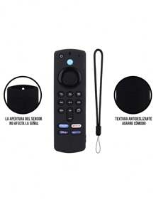 Fire Tv Stick 4k Alexa Case Silicone Control Case - Black - View 6