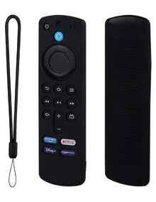 Fire Tv Stick 4k Alexa Case Silicone Control Case - Black - View 1