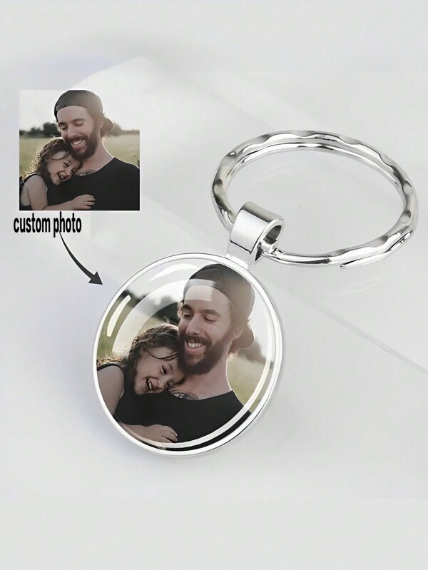 Chaveiro personalizado com foto personalizada, presente para namorado/namorada