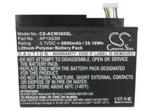 Battery For  Iconia Tab W3 W3-810 ZEIV4 AP13G3N KT.00203.005 CS-ACW300SL
