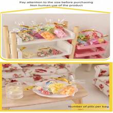 1pc Miniature Candy Snacks Set, 1:12 Scale Accessory For OB11 Doll House Scene, Home Decor Accessory, Holiday Gift Gifts Birthday Graduation - Multicolor - View 6