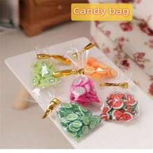 1pc Miniature Candy Snacks Set, 1:12 Scale Accessory For OB11 Doll House Scene, Home Decor Accessory, Holiday Gift Gifts Birthday Graduation - Multicolor - View 3