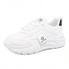 Women's Casual Sports Chunky Sneakers, Fashion Platform Shoes, Versatile For Teenagers And Students