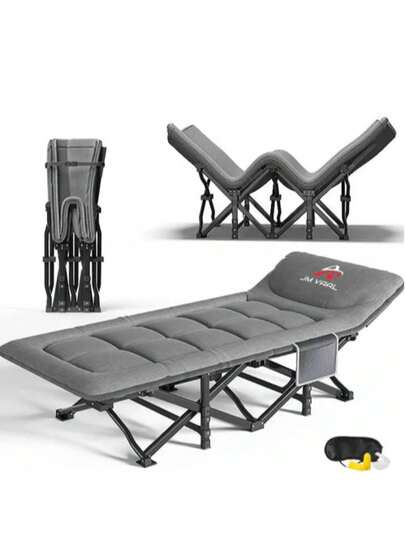 Catre Plegable Acampar Campismo Portatil 68x190cm