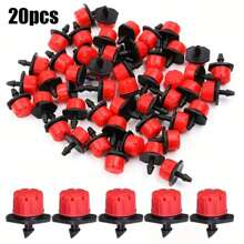 Bộ tưới nhỏ giọt cho vườn, Bộ ống phân phối nước trống 1/4 inch cho hệ thống tưới vườn, Thiết bị tưới nước tự động DIY cho cây trồng, vườn, nhà kính, sân, bồn hoa, bãi cỏ - Nhiều màu - Xem 18