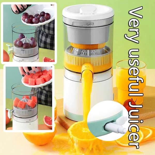 New, Home Electric Juicer, Wireless Juicer, Fruit Cooking Machine, Children's Complementary Food, Automatic Home Juicer, Portable Juicer