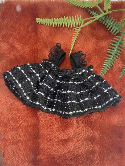 Cry-Baby 连衣裙系列：经典 COCO 吊带裙、萌系公主薄纱裙、黑白蕾丝裙、黑白格子裙、黑白格子蕾丝吊带裙——连宠物也能穿出时尚感！（纯手工制作，工艺略有瑕疵，批次间长度略有差异，不影响整体造型，请谨慎购买）