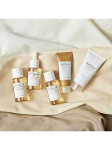 SKIN1004 Madagascar Centella Travel Kit, Toner, Ampoule, Soothing Cream, Cleansing Oil, Ampoule Foam, Basic Skincare Box, Compact Size, Gift Sets, Mothers Day Gifts For Mom Gifts For Women, Trial Kit - dou 140ml - 查看 2