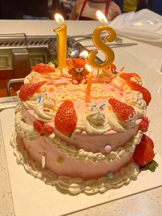 1 ชิ้น ตกแต่งเค้กด้วยขี้ผึ้ง, เทียนเค้กรูปตัวเลขสำหรับวันเกิด