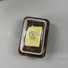 复古红木黄油碟 - 非常适合盛放婚礼蛋糕、小吃和水果 | 完美的厨房和餐厅配件 - 彩色 - 查看 12
