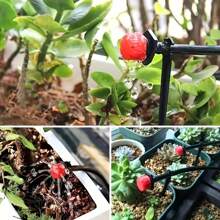 Bộ tưới nhỏ giọt cho vườn, Bộ ống phân phối nước trống 1/4 inch cho hệ thống tưới vườn, Thiết bị tưới nước tự động DIY cho cây trồng, vườn, nhà kính, sân, bồn hoa, bãi cỏ - Nhiều màu - Xem 9