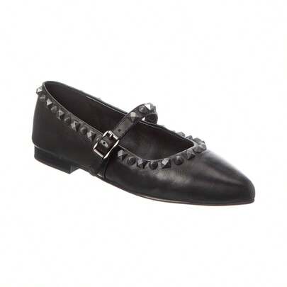 Beatnik Leather Flat