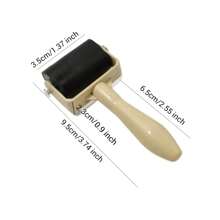 Gelli Plate With Brayer For Monoprinting Mixed Media Arts And Crafts Resin Gel Printing Printmaking For Cardmaking - Clear - View 3