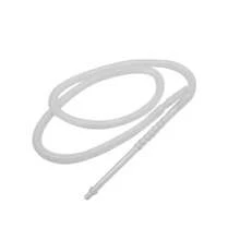 Disposable Washable 72" Long Handle Hookah Medical Hose Fakher Starlight White Color Pack Of 1 - White - View 1