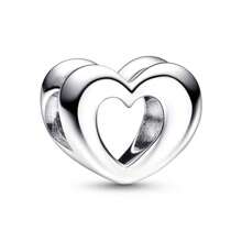 1 Pc Silver Lovely Delicate Romantic Love Kiss Hug Love Rose Valentine's Day Romantic Witness Gift Love Send Charm Fit Original Bracelet Charm Women's Black Enamel Craft Jewelry Gift