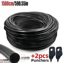 Bộ tưới nhỏ giọt cho vườn, Bộ ống phân phối nước trống 1/4 inch cho hệ thống tưới vườn, Thiết bị tưới nước tự động DIY cho cây trồng, vườn, nhà kính, sân, bồn hoa, bãi cỏ - Nhiều màu - Xem 14