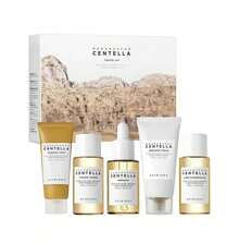 SKIN1004 Madagascar Centella Travel Kit, Toner, Ampoule, Soothing Cream, Cleansing Oil, Ampoule Foam, Basic Skincare Box, Compact Size, Gift Sets, Mothers Day Gifts For Mom Gifts For Women, Trial Kit - dou 140ml - 查看 1