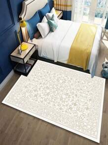 Dekorativer Innenbereich Teppich, neuer kurzflor Kunstpelz Alternative Material Teppich für Wohnzimmer, Sofa, Schlafzimmer, rutschfester Bettvorleger, Küche, Bürostuhlauflage, Eingangsmatte, Outdoor Picknickdecke, Baby Krabbelmatte, Campingmatte - Mehrfarbig (C) - Übersicht 16