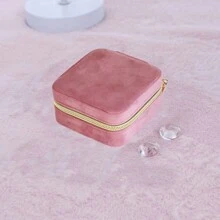 Hộp đựng trang sức du lịch hình ngôi sao và mặt trăng bằng vải nhung mới cho ngày lễ tình nhân, hộp trưng bày trang sức nhỏ gọn, di động, nhỏ gọn, đựng nhẫn, hoa tai, vòng cổ, thiết kế đèn lồng hình ngôi sao và mặt trăng bằng vải nhung mềm mại, có thể tháo rời, có ngăn đựng nhẫn lót nhung và có ngăn đựng khuyên tai, hộp đựng có khóa kéo nhiều ngăn, móc treo vòng cổ và ngăn ẩn, hộp đựng mini nhẹ, tiện lợi khi đi du lịch, có khóa bấm an toàn - Nhiều màu - Xem 19