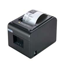 Thermal Receipt Printer 3'1/8 80mm Direct Thermal Printer USB Serial LAN Port POS Printer ESC POS Command Cash Awer - USB+Serial+Lan - View 1