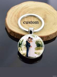Personalized Keychain With Custom Photo, Gift For Boyfriend/Girlfriend - Multicolor - View 5