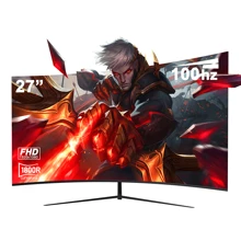 GAWFOLK Gawfolk 32 Inch Curved Gaming Monitor 165Hz, 1800R PC Monitor Full HD 1080P, Frameless Computer Monitor With Freesync And Eye Care Technology, Wall Mounted, Christmas Carnival Must-Have Gift Husband's Favorite Gift