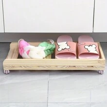 4 PCS Wheeled Storage Boxes, Adhesive Caster Wheels For Bottom Of Containers, Unidirectional Home Use Small Rollers For Storage Boxes - Multicolor - View 6