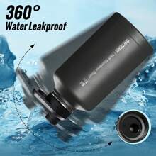 OneTigris Tactical Half Gallon Water Bottle With Straw - 64 Oz Vacuum Insulated Stainless Steel Water Jug, Leakproof Sport Bottle With 3 Lids, Paracord Handle & MOLLE Water Pouch For Outdoor - 黑色 - 查看 6