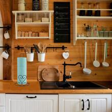 Iron Standing Kitchen Paper Towel Holder, Table And Kitchen Storage Toilet Paper Stand, Vertical Paper Towel Rack - Multicolor - View 10