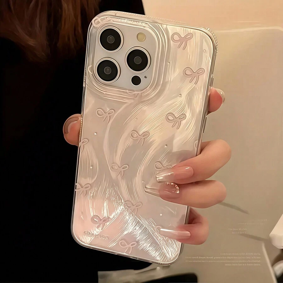Étui de téléphone avec motif plume, coquille et nœud papillon, compatible avec Apple 16 Pro Max, 16 Pro, 16 Plus, 16, 15 Pro Max, 15 Pro, 15 Plus, 15, 14 Pro Max, 14 Pro, 14, 13 Pro Max, 13 Pro, 13, 12 Pro Max, 12 Pro, 12, 11 Pro Max, 11 Pro, 11. Étui de protection élégant et antichoc.
