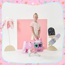 1pc Cute 13 Inch Animal Backpack Kindergarten Outdoor Sports Little Girl With Small Pendant - 13inch Animal Backpack - View 11