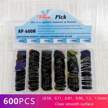 30/50pcs Guitar Picks, Matte ABS Resin Smooth & Durable Plectrums, Mixed Thickness, Suitable For Acoustic Electric Guitar, Bass Or Ukulele, Boxed, Great For Beginners - Multicolor - View 8